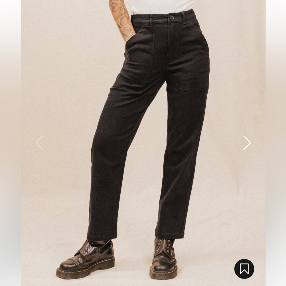 Women's Black Straight Leg Pants